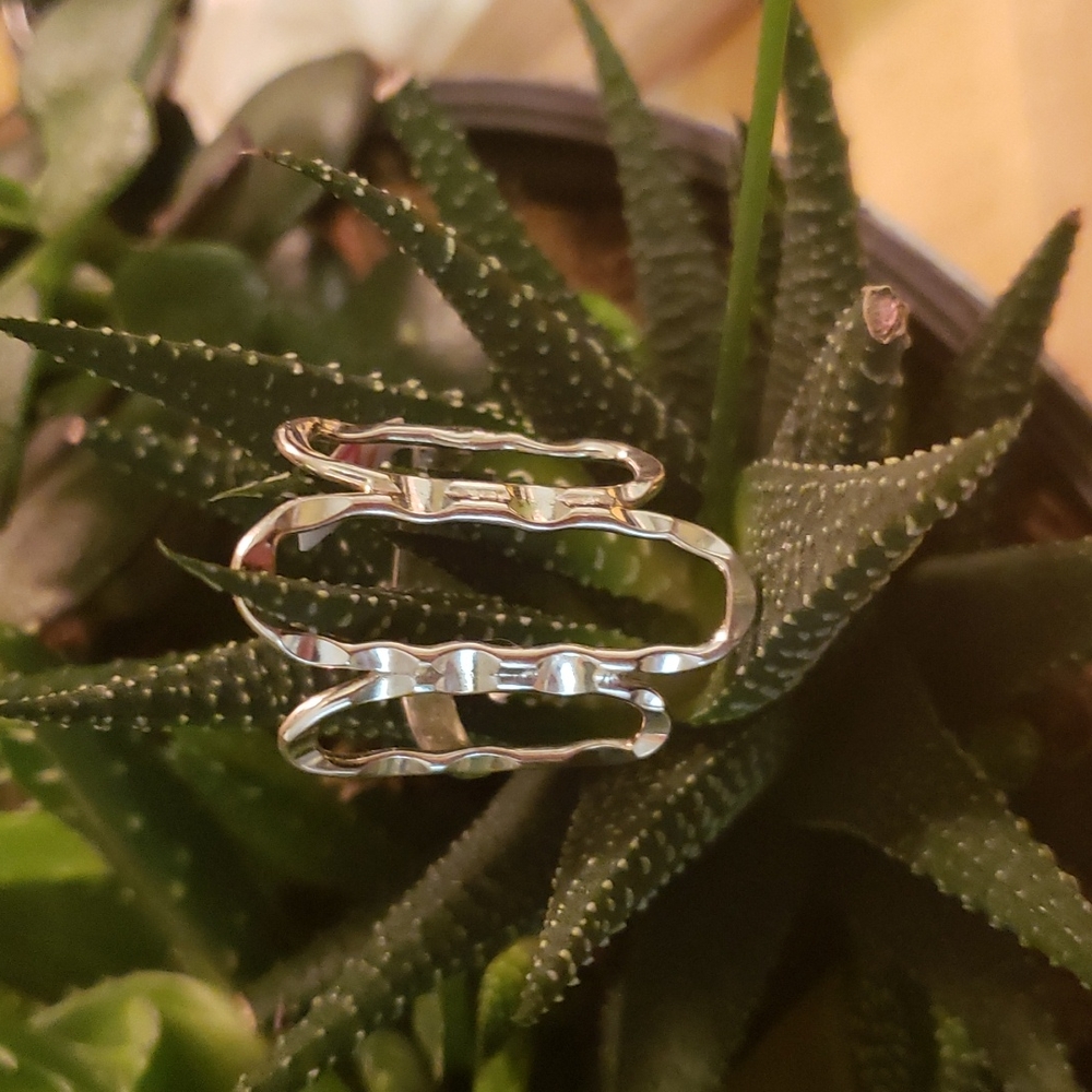Mexican.New 925 pure silver ring. #9.5